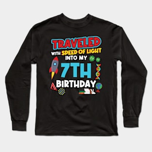 7. Birthday - Science Birthday Long Sleeve T-Shirt